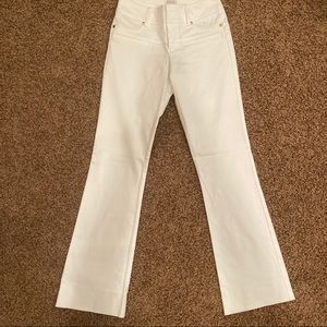 NWOT Cache White Pants Size 2